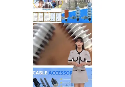 Histe cable accessories with satisfying electric insulation, outstanding elasticity tracking resistance, corrosion resistance